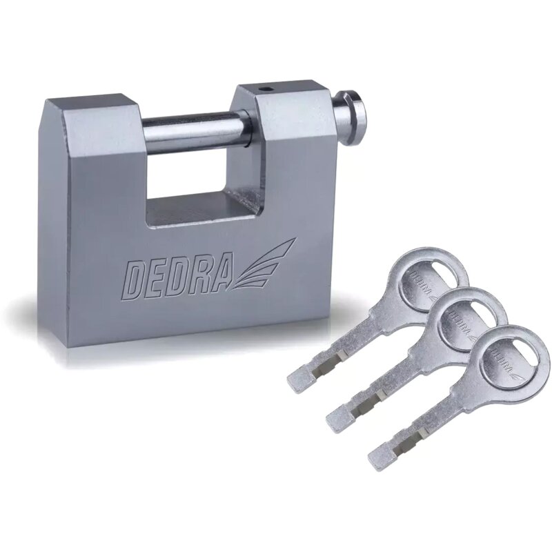 Kłódka DEDRA 11U142 70mm 3 klucze