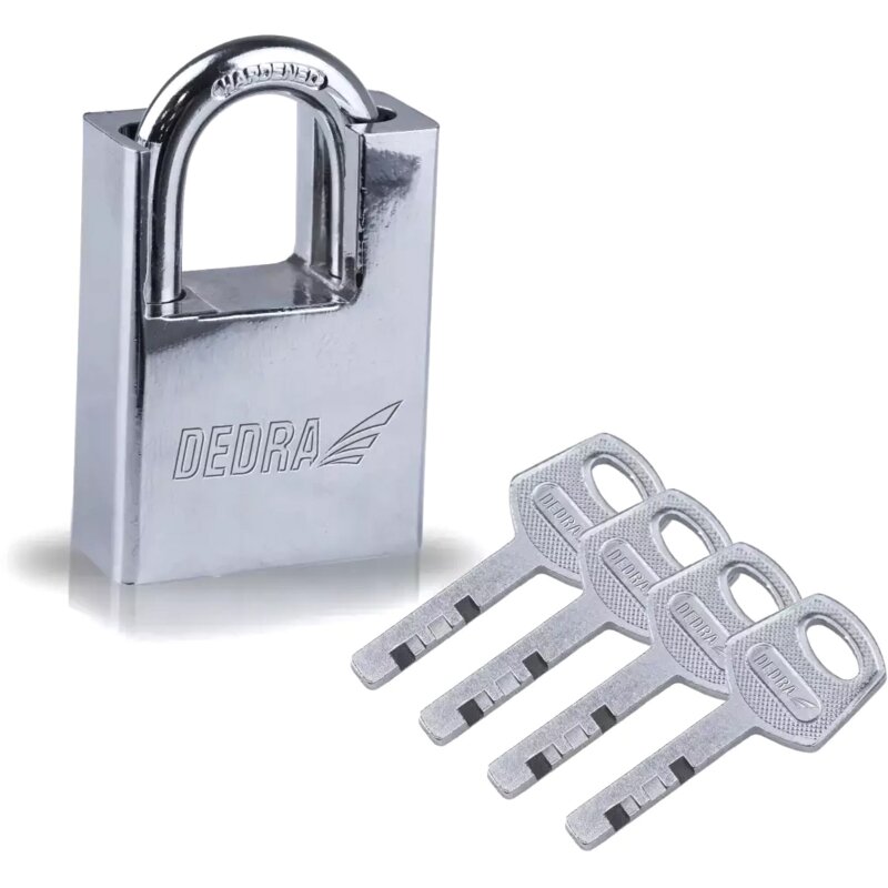Kłódka DEDRA 11U150 40mm 4 klucze