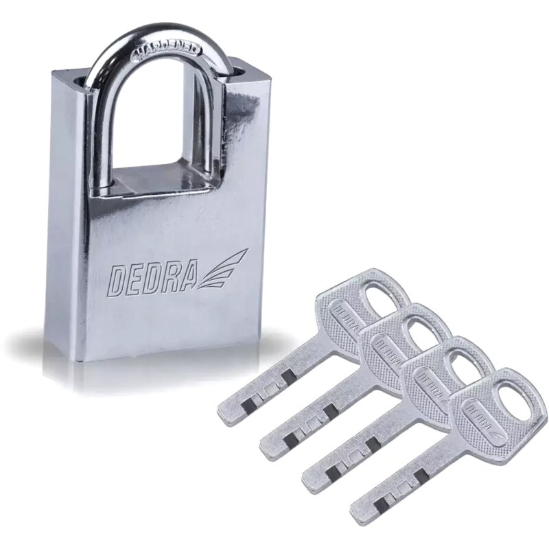Kłódka DEDRA 11U152 60mm 4 klucze