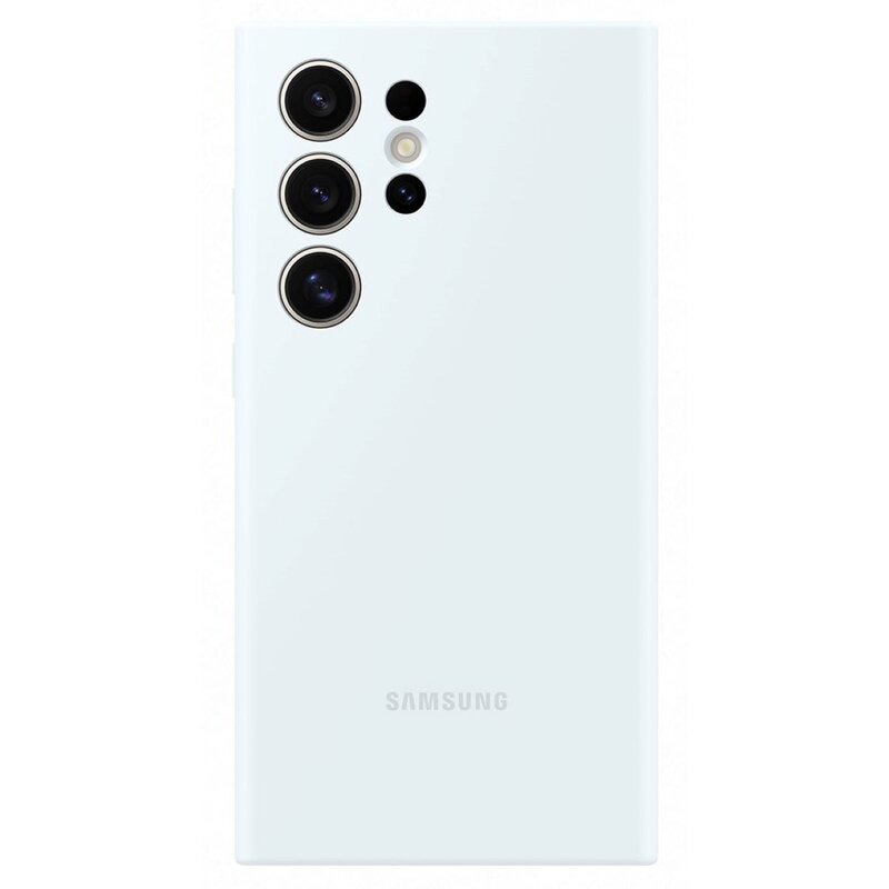 Samsung Silicone Cover do Galaxy S24 Ultra Biały