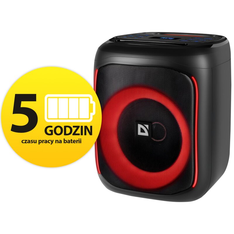 Power audio DEFENDER Boomer 50 Czarny