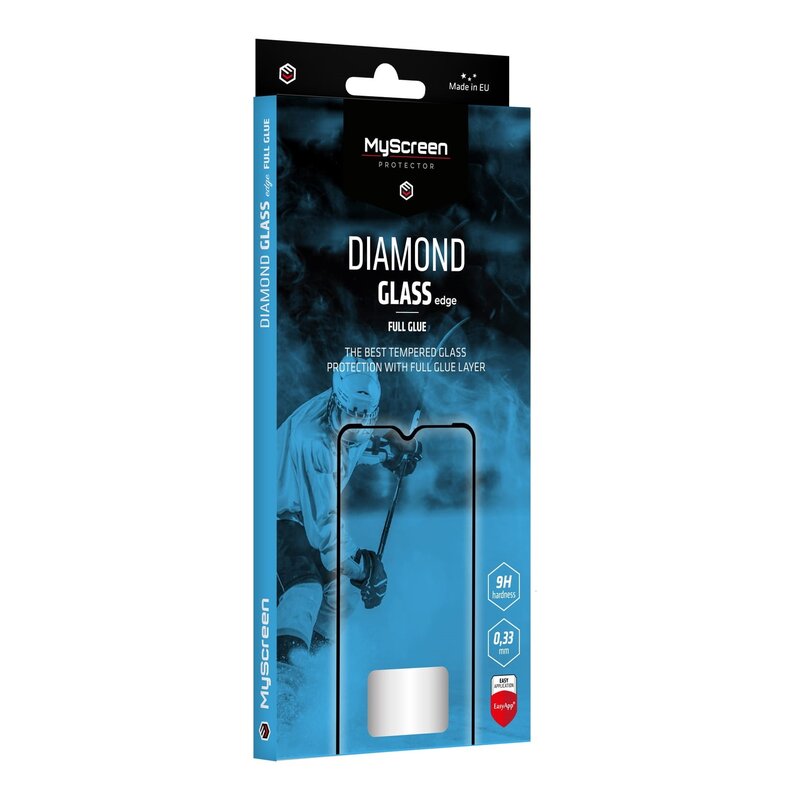 Szkło hartowane MYSCREEN Diamond Glass Edge Full Glue do Samsung Galaxy A25 5G Czarny