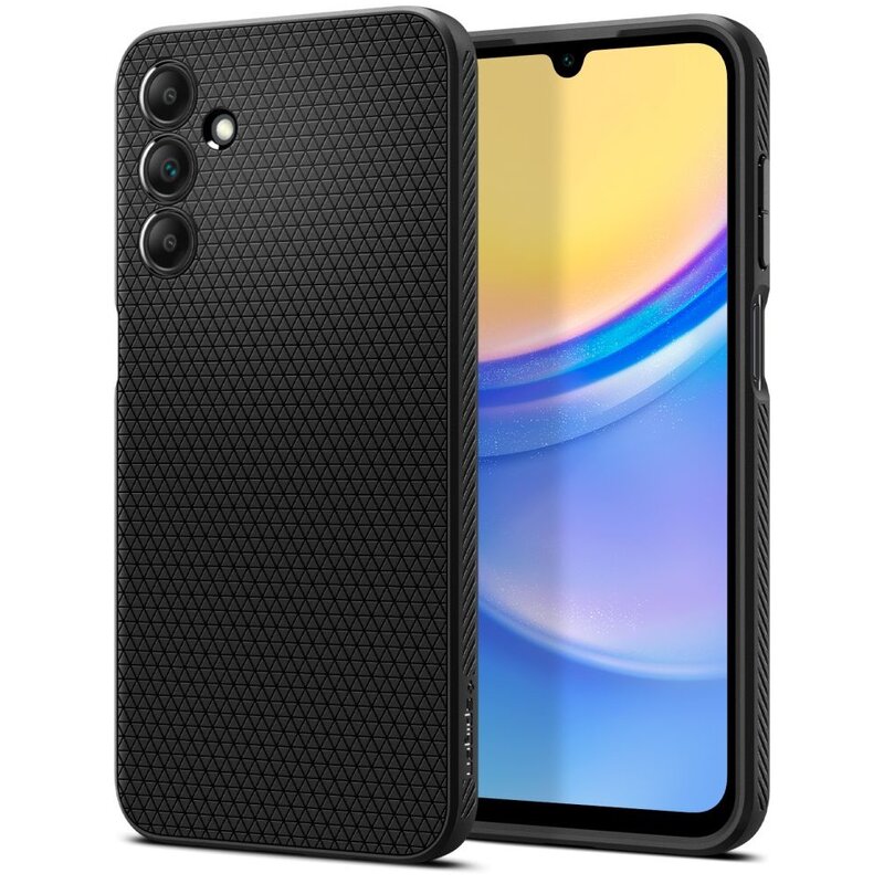 Etui SPIGEN Liquid Air do Samsung Galaxy A15 4G/5G Czarny matowy