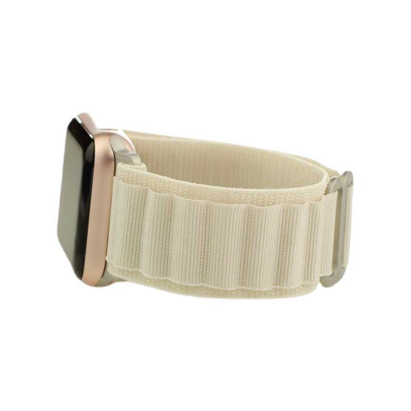 Pasek LUNA do Apple Watch 3/4/5/6/7/8/SE (42/44/45mm) Beżowy