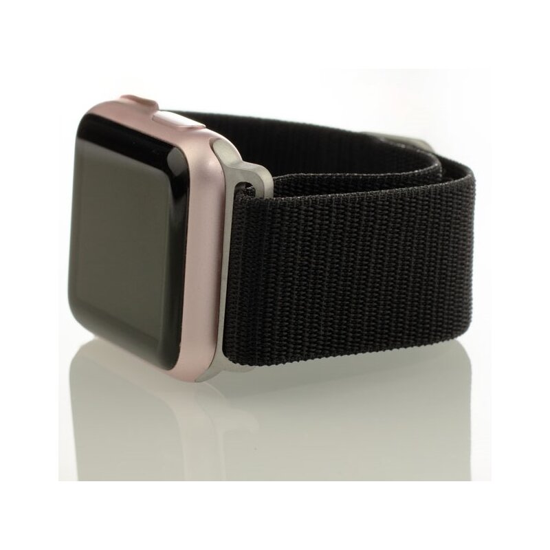 Pasek LUNA do Apple Watch do koperty 42/44/45/49 mm A00058 Czarny