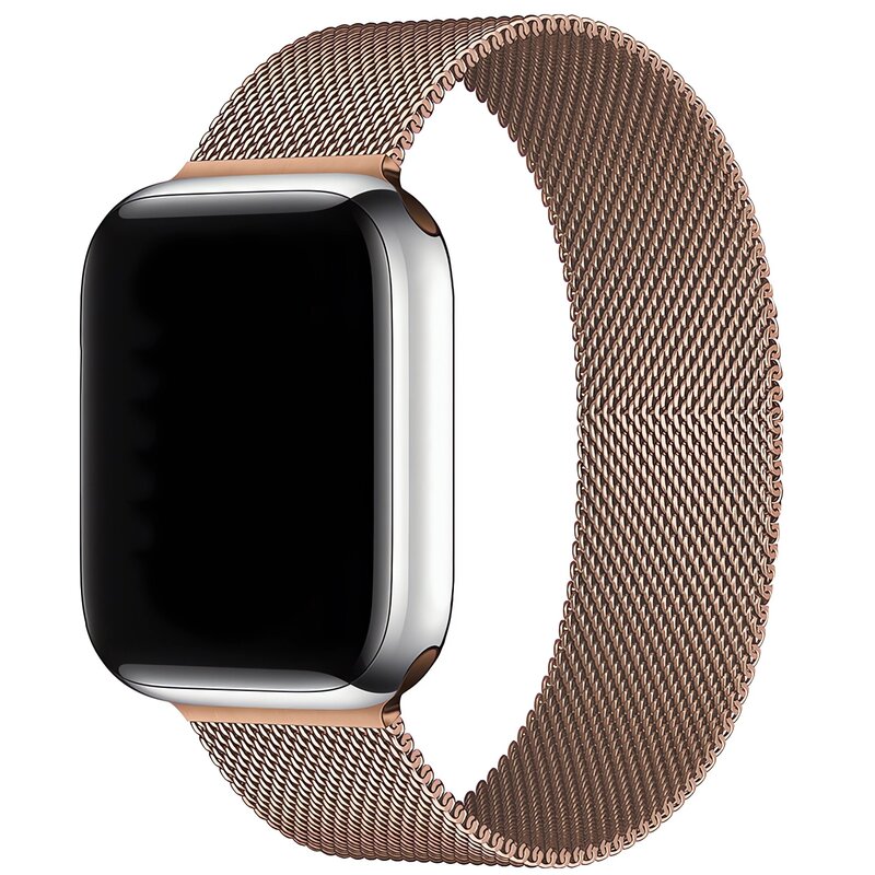 Pasek LUNA do Apple Watch do koperty 42/44/45mm Różowe złoto A00120