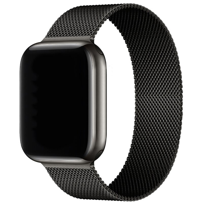 Pasek LUNA do Apple Watch do koperty 42/44/45mm A00116 Czarny