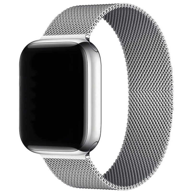 Pasek LUNA do Apple Watch (38/40/41mm) A00117 Srebrny