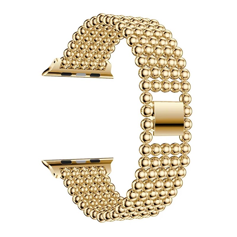Pasek LUNA d'Oro do Apple Watch do koperty 38/40/41 mm A00143 Złoty