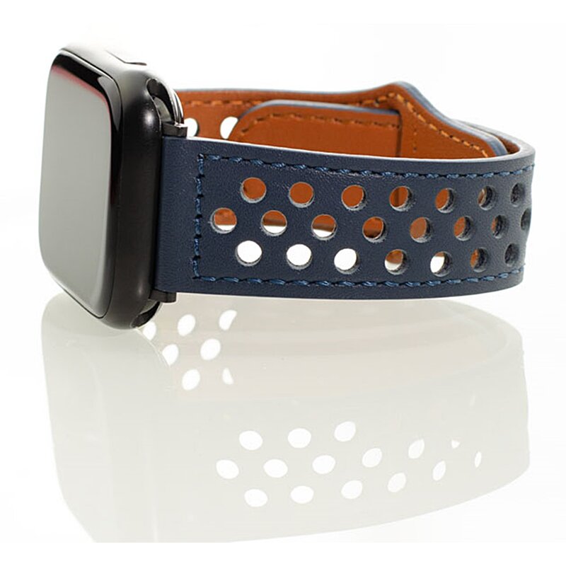 Pasek LUNA do Apple Watch do koperty 42/44/45/49 mm A00156 Ciemnoniebieski