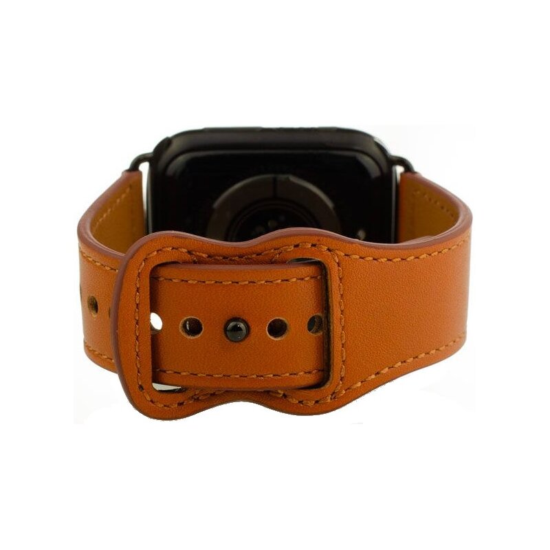 Pasek LUNA do Apple Watch do koperty 42/44/45/49mm A00146 Brązowy