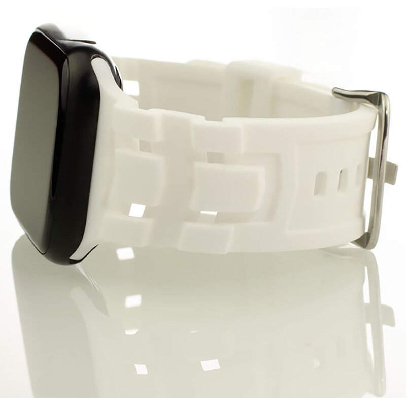 Pasek LUNA do Apple Watch do koperty 42/44/45/49mm A00244 Biały