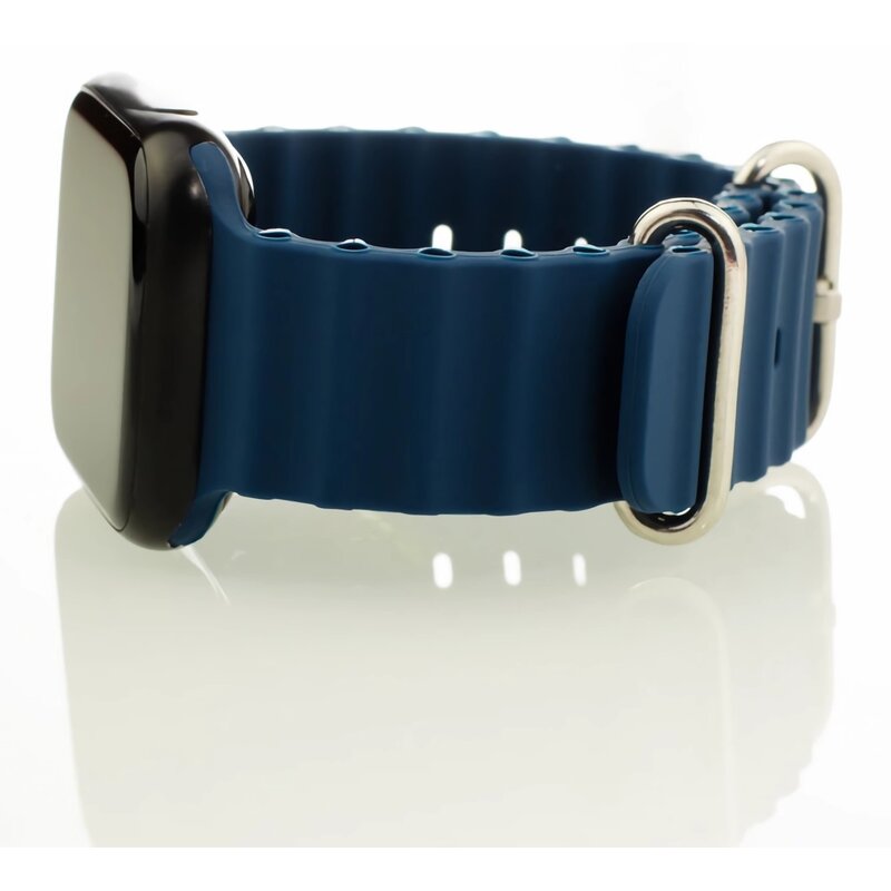 Pasek LUNA do Apple Watch 3/4/5/6/7/8/SE (42/44/45mm) Ciemno-niebieski A00236