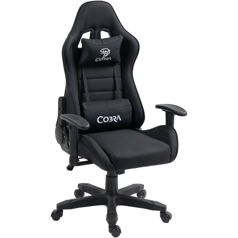 Fotel gamingowy COBRA Rebel CR206 Czarny