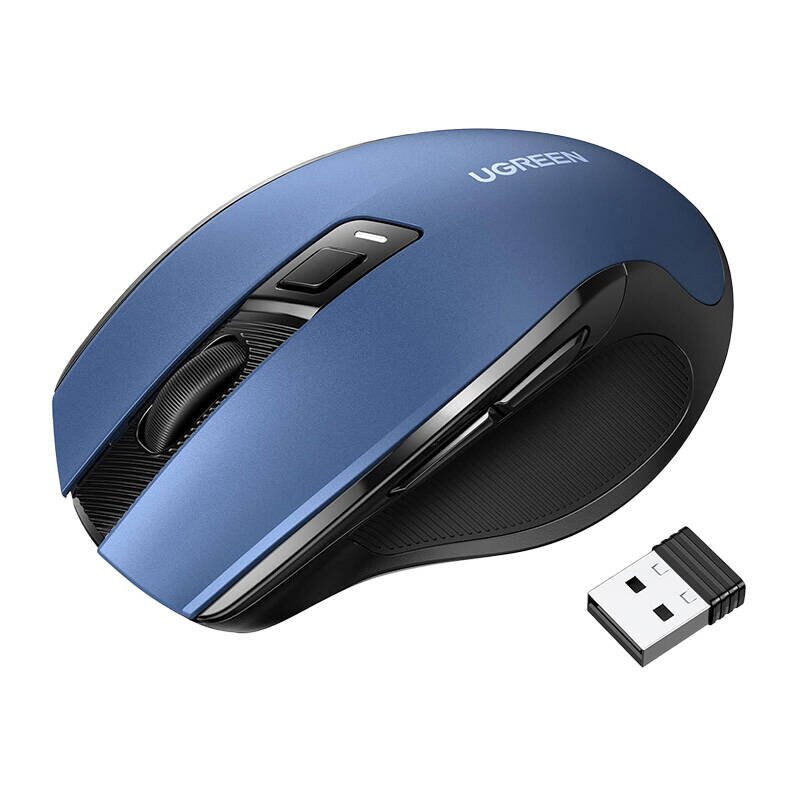 Mysz UGREEN MU006 2.4 GHz Niebiesko-czarny