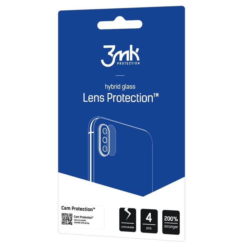 Szkło hybrydowe na obiektyw 3MK Lens Protection do Honor Magic6 Lite 5G