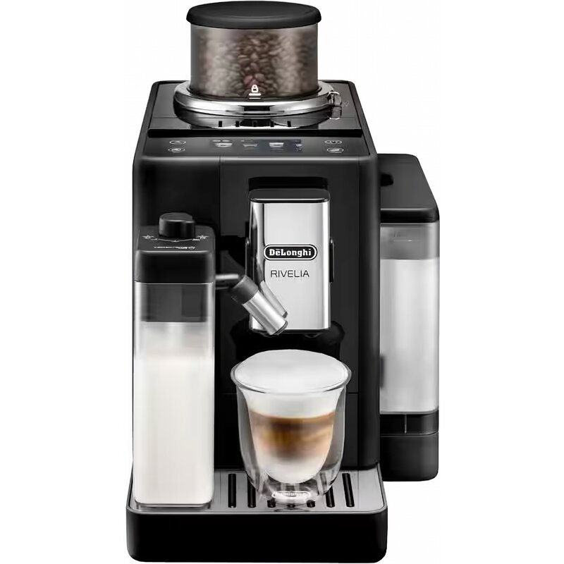Ekspres ciśnieniowy DE LONGHI EXAM440.55.B Rivelia mocy 1450W 19 bar Czarny