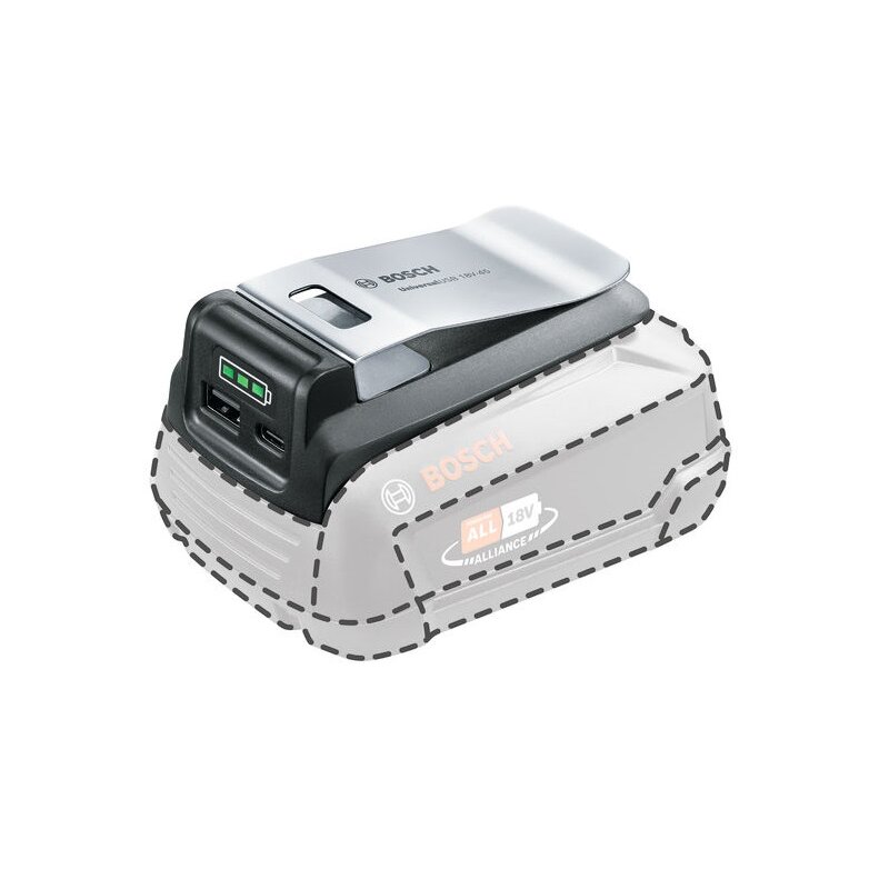 Adapter BOSCH Universal USB 18V-45