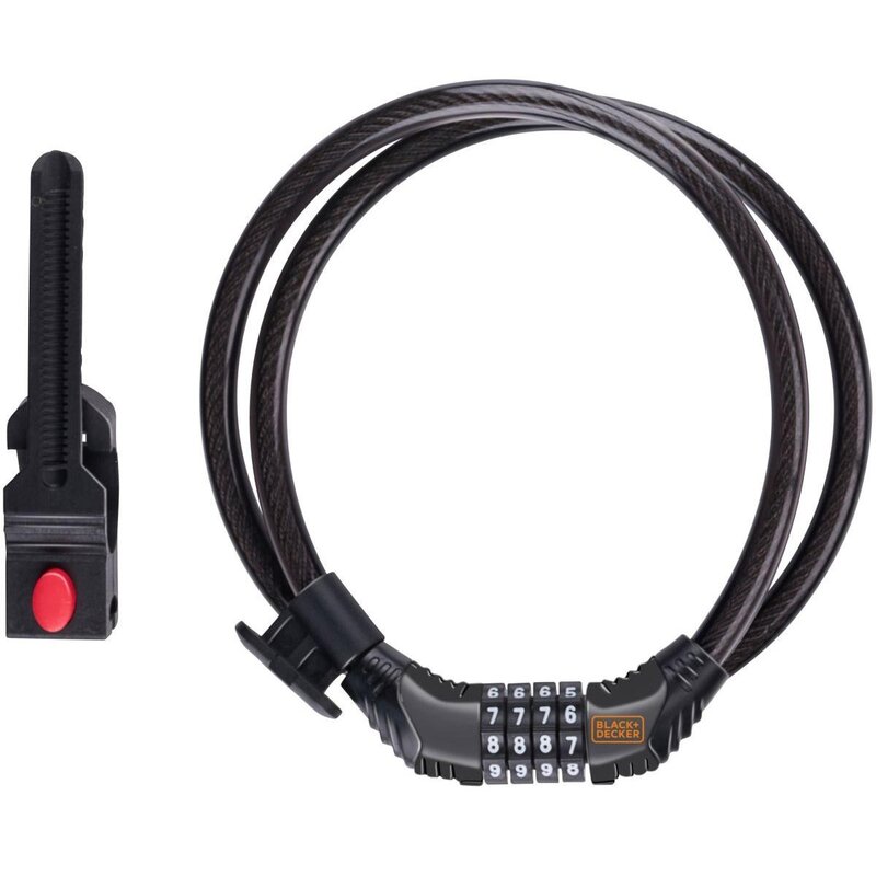 Zapięcie rowerowe BLACK&DECKER 233970 Linka