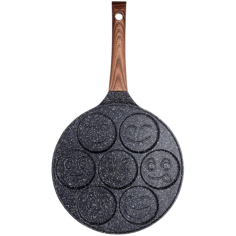 Patelnia VILDE Black&Wood 199008 26 cm