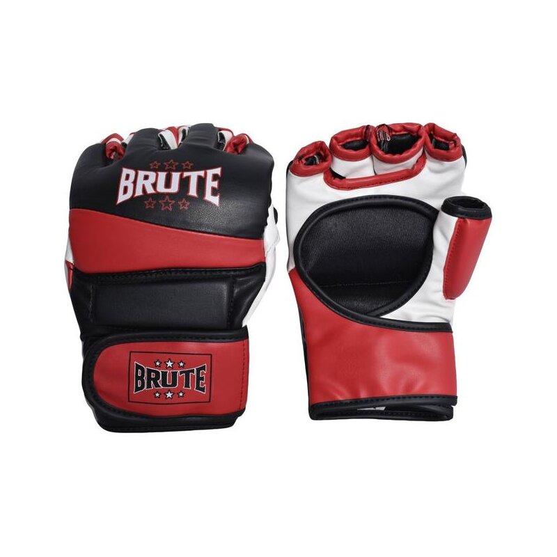 Rękawice do MMA BRUTE R (rozmiar L/XL) Czarno-czerwono-biały