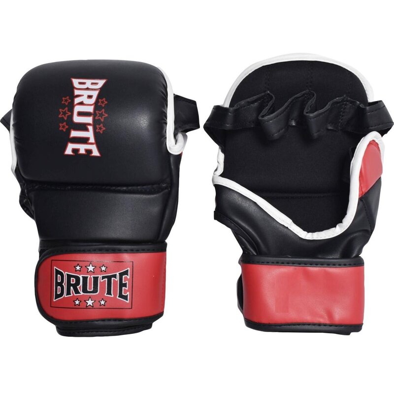 Rękawice do MMA BRUTE PRO R (rozmiar S/M) Czarno-czerwony