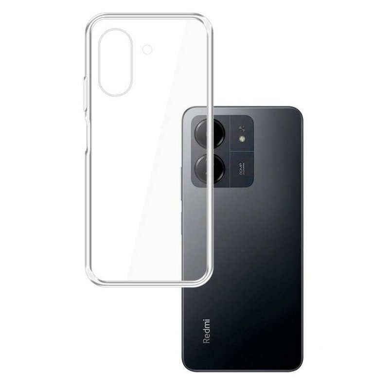 Etui 3MK Clear Case do Xiaomi Redmi 13C/Poco C65 Przezroczysty