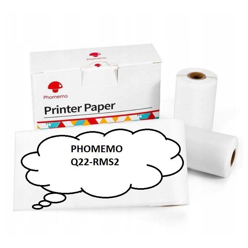Papier PHOMEMO Q22-RMS2 Samoprzylepny 3 arkusze 3.5 m