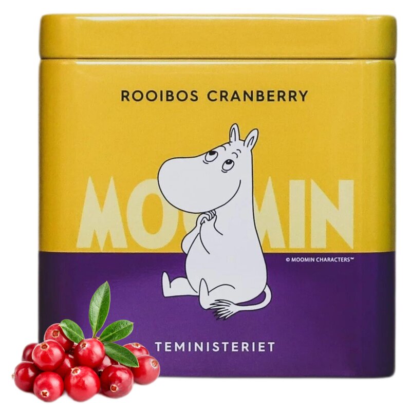 Herbata TEMINISTERIET Moomin Rooibos Żurawina 100 g