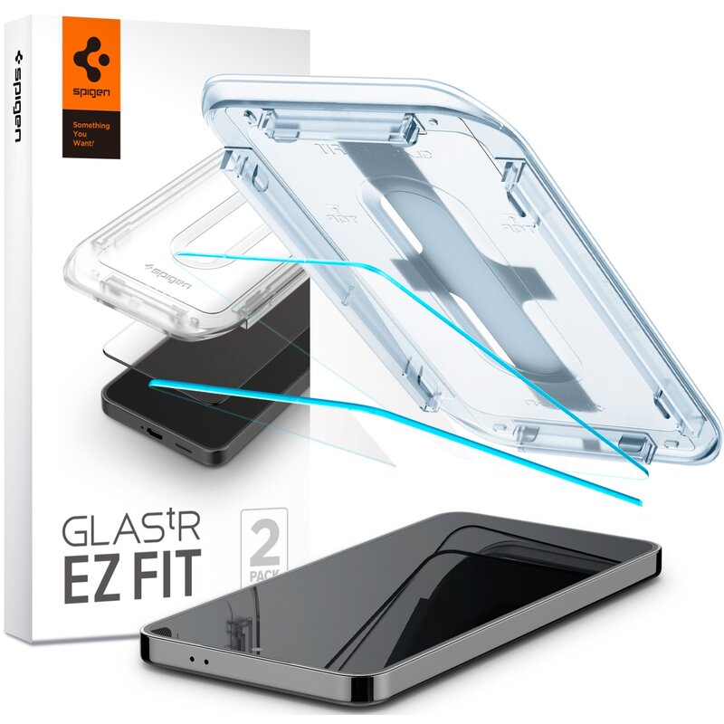 Szkło hartowane SPIGEN Glas.tR EZ Fit 2-Pack do Samsung Galaxy S24/S25