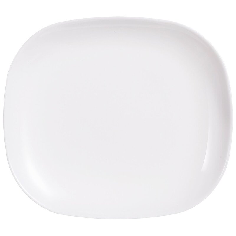 Talerz LUMINARC Sweet Line 21.5 x 19 cm Biały