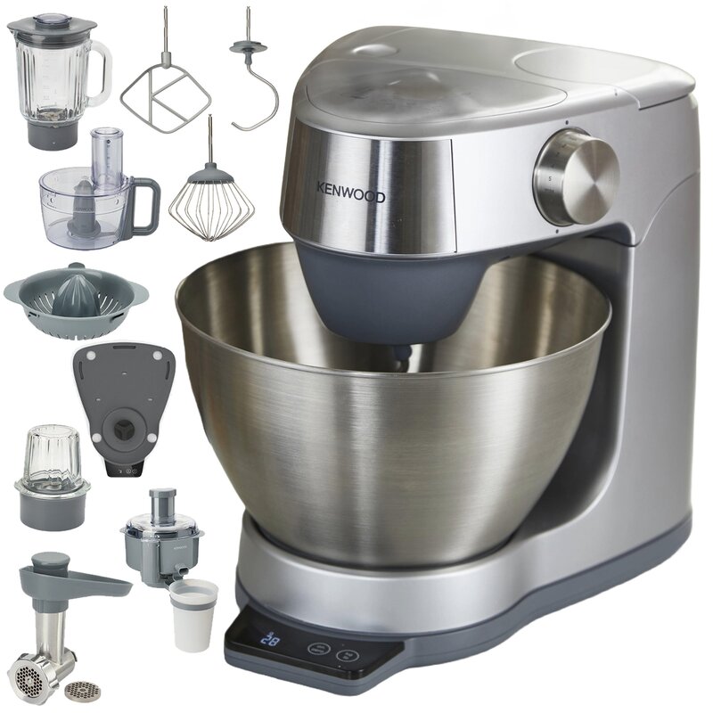 Kenwood Prospero+ KHC29A.X0SI 1000W Maszynka do mielenia Wyciskarka do cytrusów Rozdrabniacz Młynek Blender kielichowy