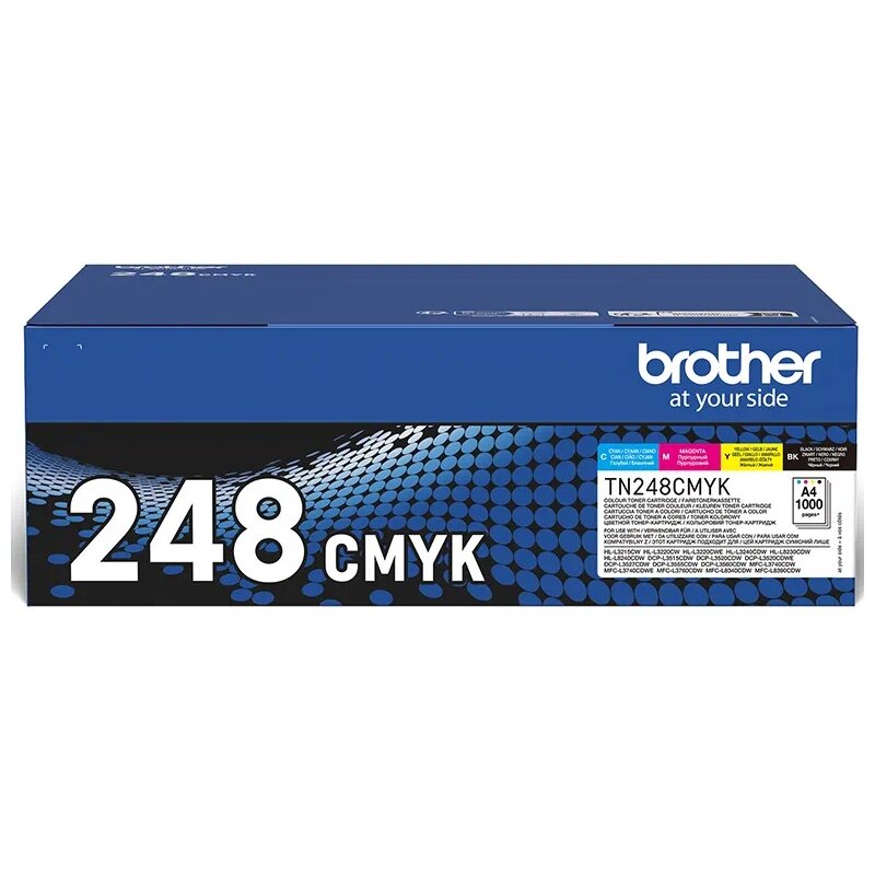 Brother TN248VAL zestaw CMYK