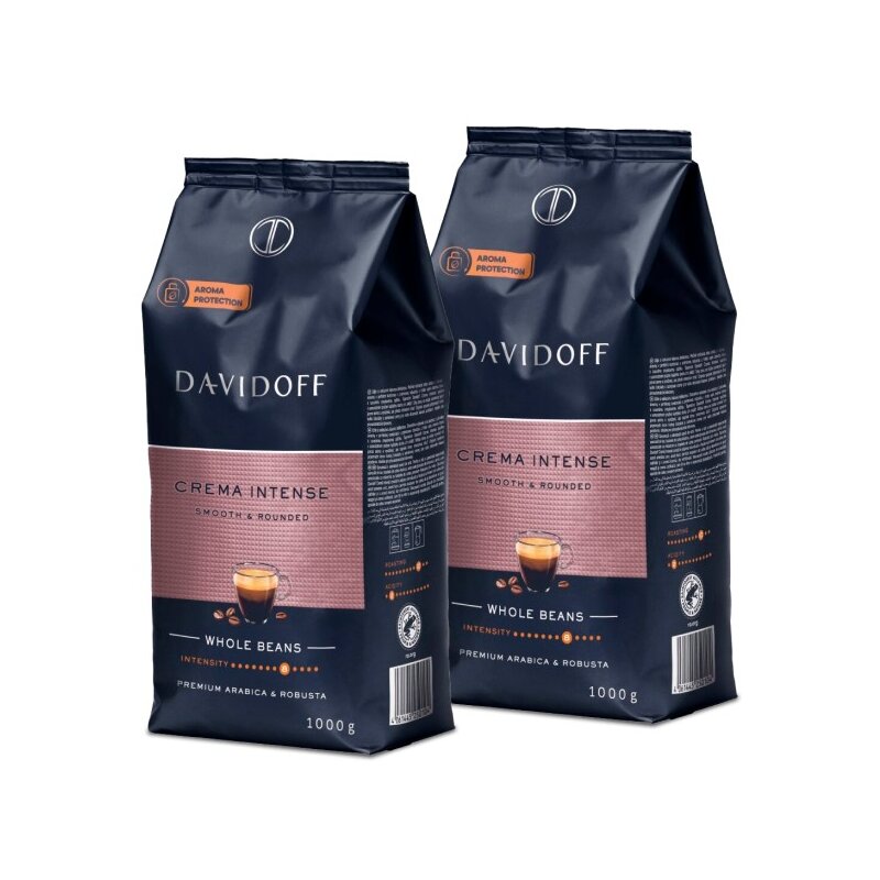 Kawa ziarnista DAVIDOFF Crema Intense 2 x 1 kg