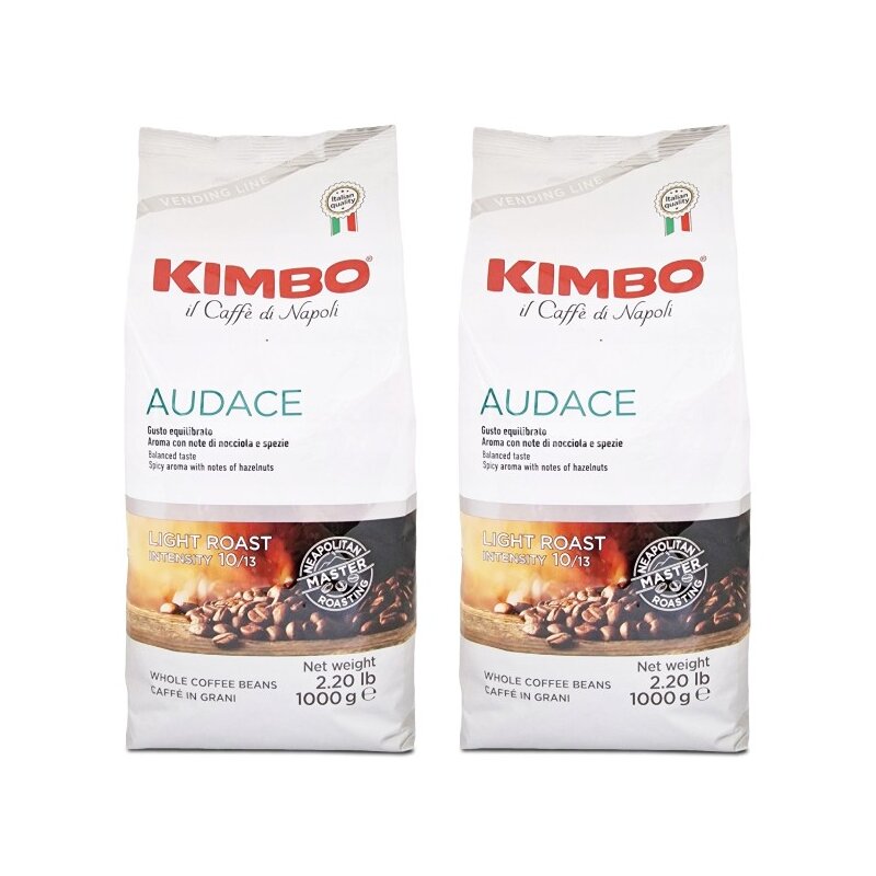 Kawa ziarnista KIMBO Vending Audace Arabica 2 x 1 kg