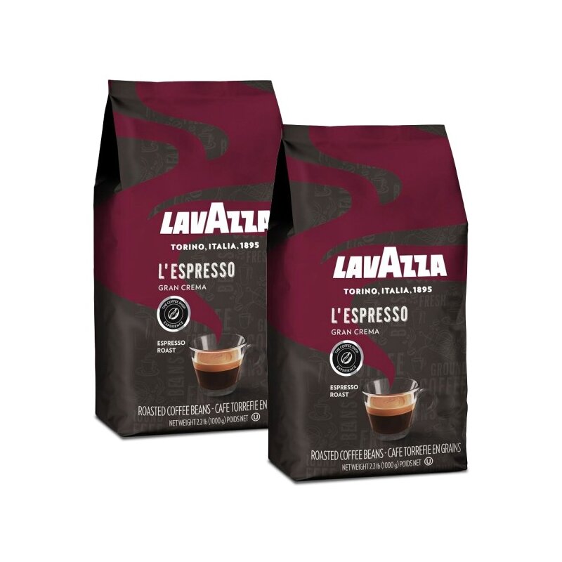 Kawa ziarnista LAVAZZA Caffe Espresso Barista Gran Crema 2 x 1 kg