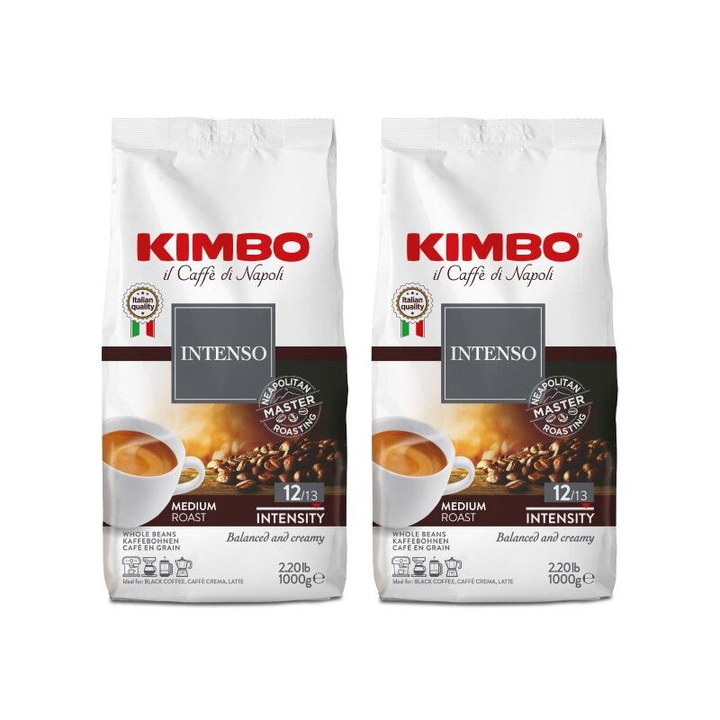 Kawa ziarnista KIMBO Intenso 2 x 1 kg