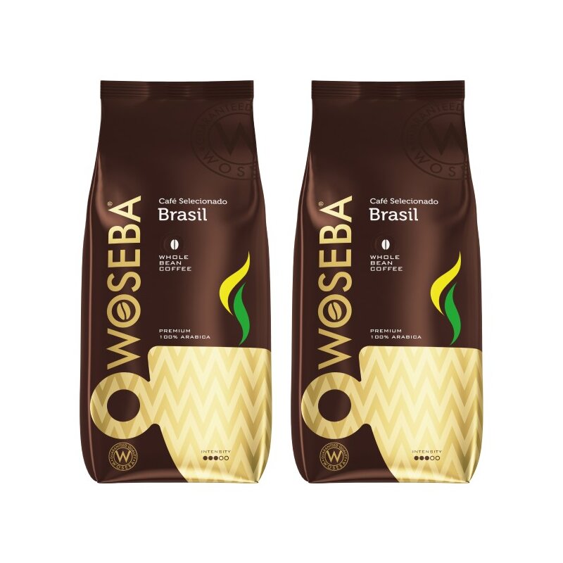 Kawa ziarnista WOSEBA Café Brasil 2 x 1 kg