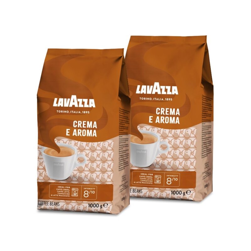 Kawa ziarnista LAVAZZA Crema e Aroma 2 x 1 kg