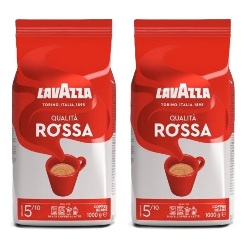 Kawa ziarnista LAVAZZA Qualita Rossa 2 x 1 kg