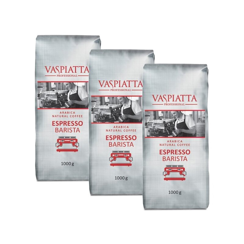 Kawa ziarnista VASPIATTA Espresso Barista 3 x 1 kg