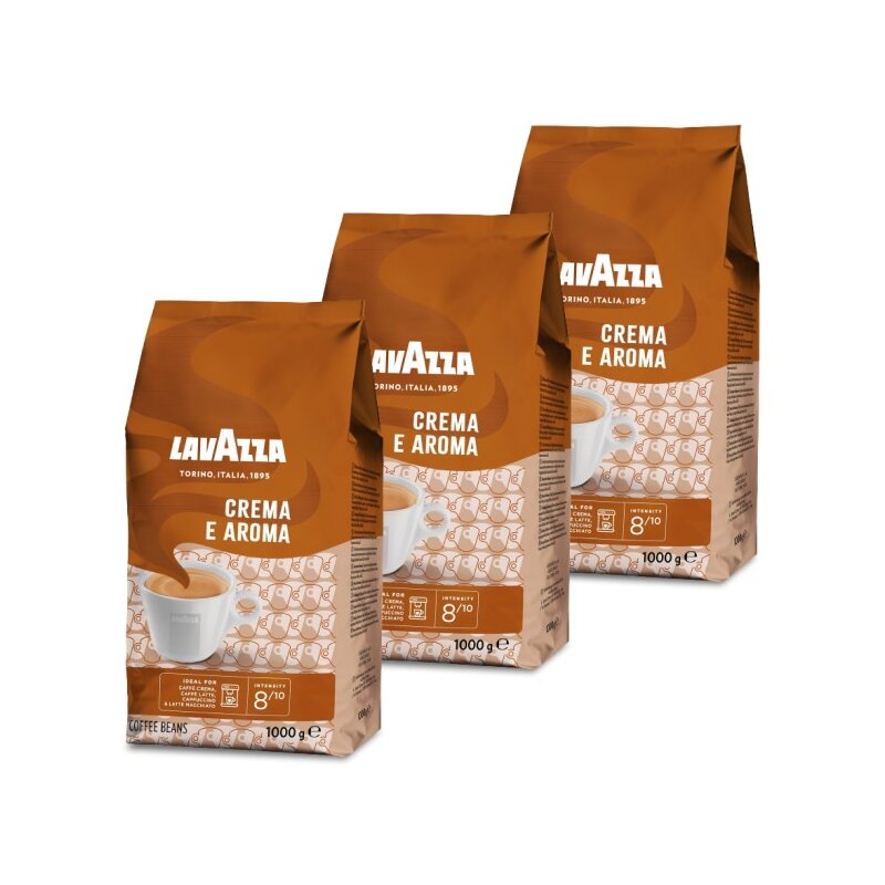 Kawa ziarnista LAVAZZA Crema e Aroma 3 x 1 kg