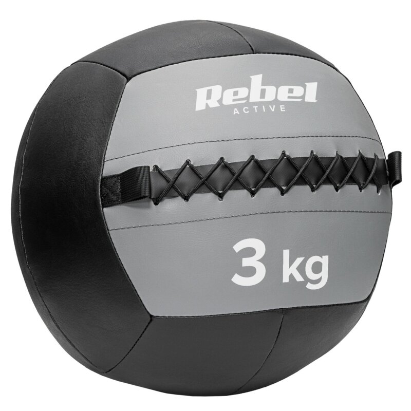 Piłka lekarska REBEL ACTIVE RBA-3107-3 (3 kg)
