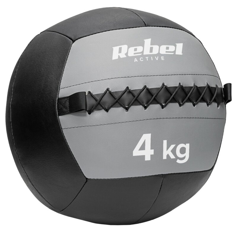 Piłka lekarska REBEL ACTIVE RBA-3107-4 (4 kg)