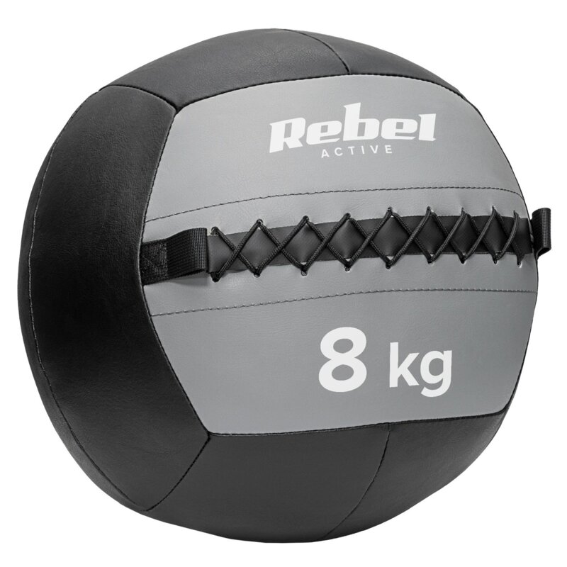 Piłka lekarska REBEL ACTIVE RBA-3107-8 (8 kg)