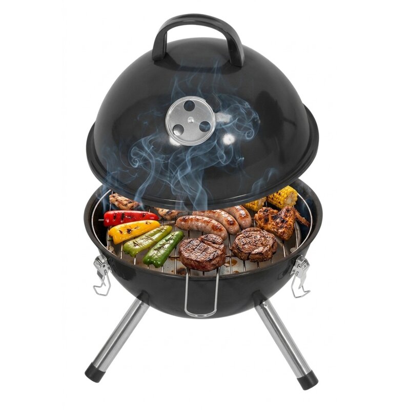 Grill ogrodowy węglowy LUND 99922 Zamykany, przenośny