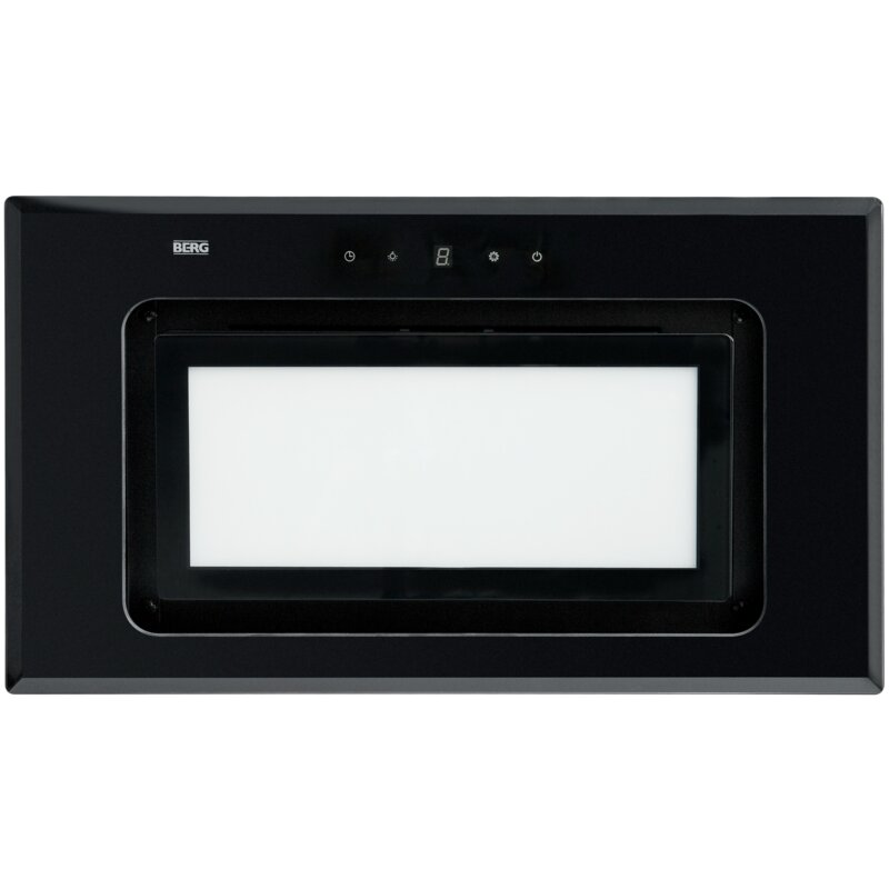 Okap BERG Lunar LUNOPPODBK6004 Czarny 71dB klasa B