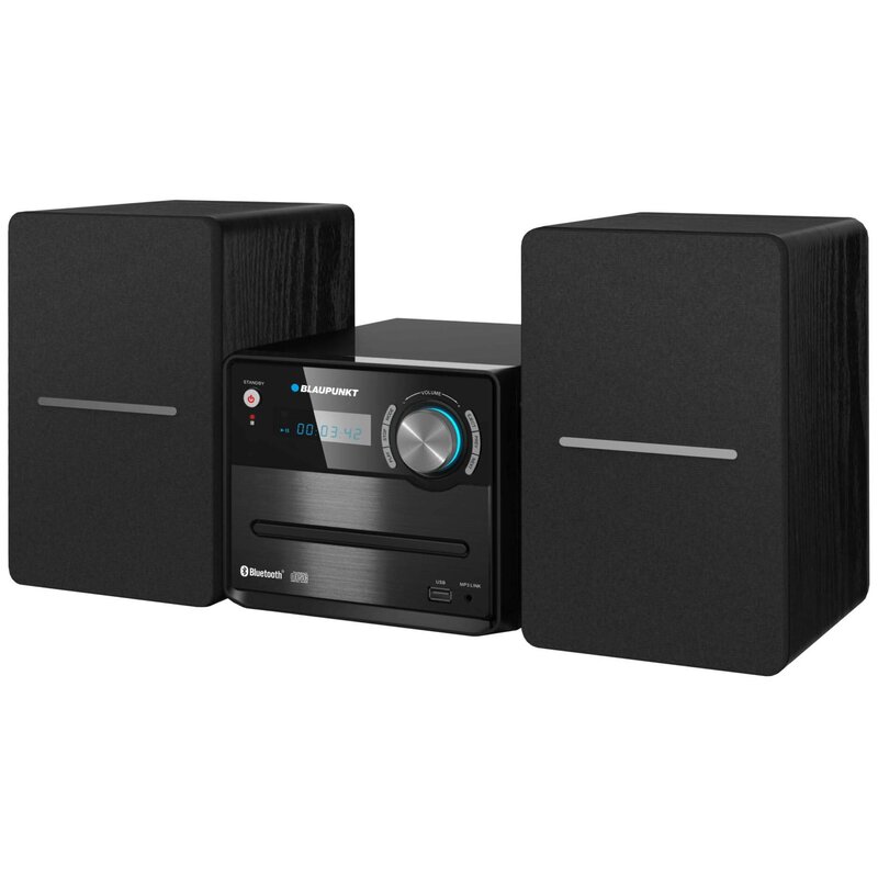 Blaupunkt MS13BT Wieża stereo Bluetooth CD MP3 USB FM AUX Pilot 10W RMS