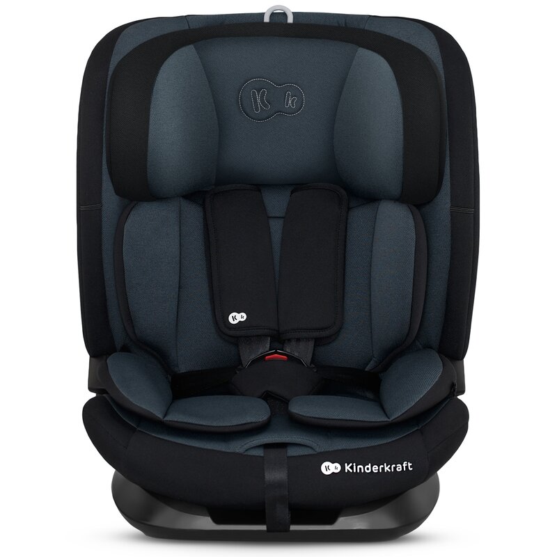 Fotelik samochodowy KINDERKRAFT ONETO3 76-150 cm (9-36 kg) Grafitowo-czarny