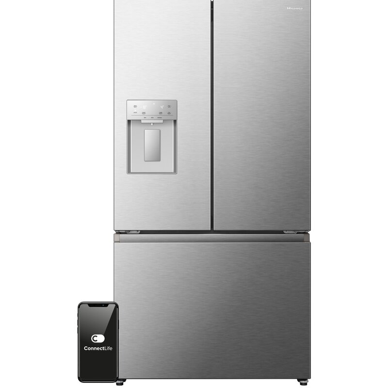 Lodówka HISENSE RF815N4SESE Side by Side No Frost 178.5cm Inox